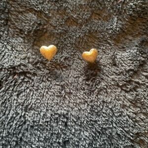 Macy's 14K Gold Heart Earrings